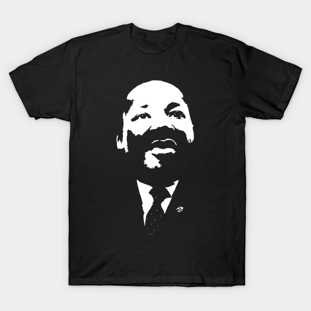 Martin Luther King Jr. Aka MLK 28B (マーティン・ルーサー・キング・ジュニア。) African American Baptist minister and activist T-Shirt by FOGSJ